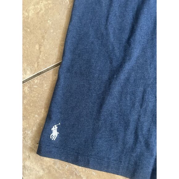 NWT Polo Ralph Lauren XXL 2XL Basic Cotton Logo Tee T Shirt Blue Classic Fit - Picture 4 of 8